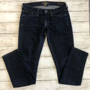 LUCKY BRAND Zoe Skinny Women’s Blue Dark Wash Skinny Jeans Size 2/26